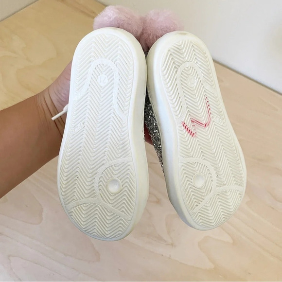 Minna Parikka Glitter Bunny Sneakers toddler Sz 21 US 6 - Picture 7 of 8